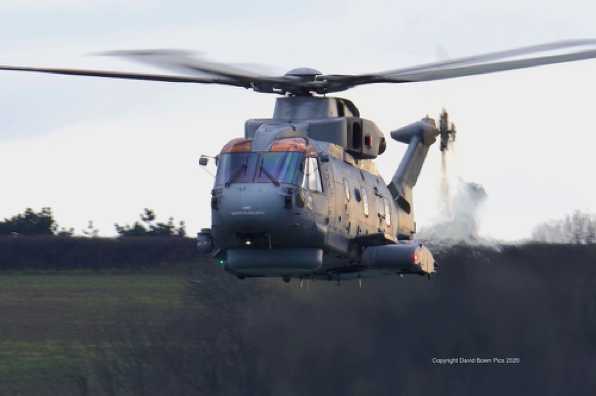 06 February 2020 - 09-49-26
Royal Navy Merlin ZH826 from RNAS Culdrose passing upriver at Dartmouth as seen from TVFTDO by (and copyright of) David Bown
#RNMerlin #RNASCuldrose